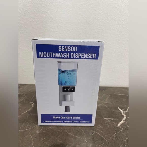 Automatic Mouthwash Dispenser for Bathroom,Wall Mounted Mouth Wash Dispenser wit - Picture 9 of 11